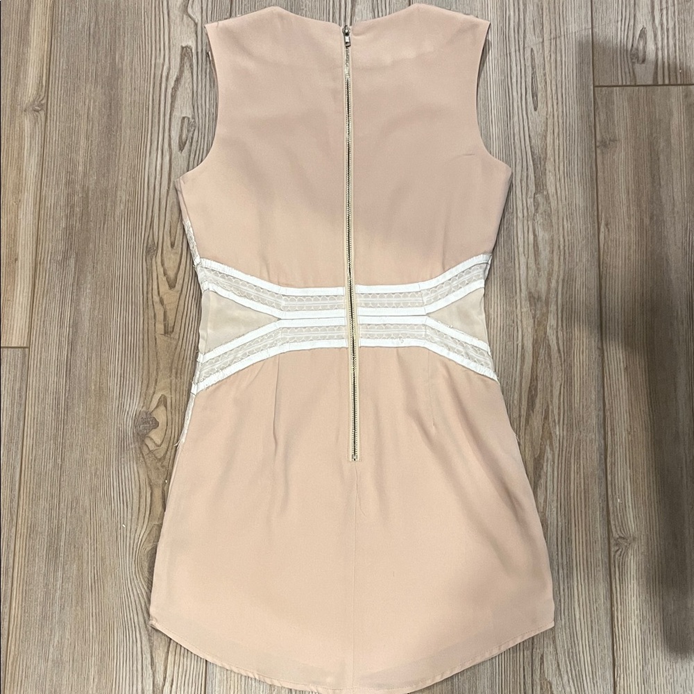 Endless Rose Sheer Lace Mini Dress - White and Cream - Picture 10 of 10